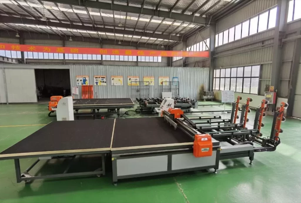 مخطط مصنع آلة قطع الزجاج Ruifeng